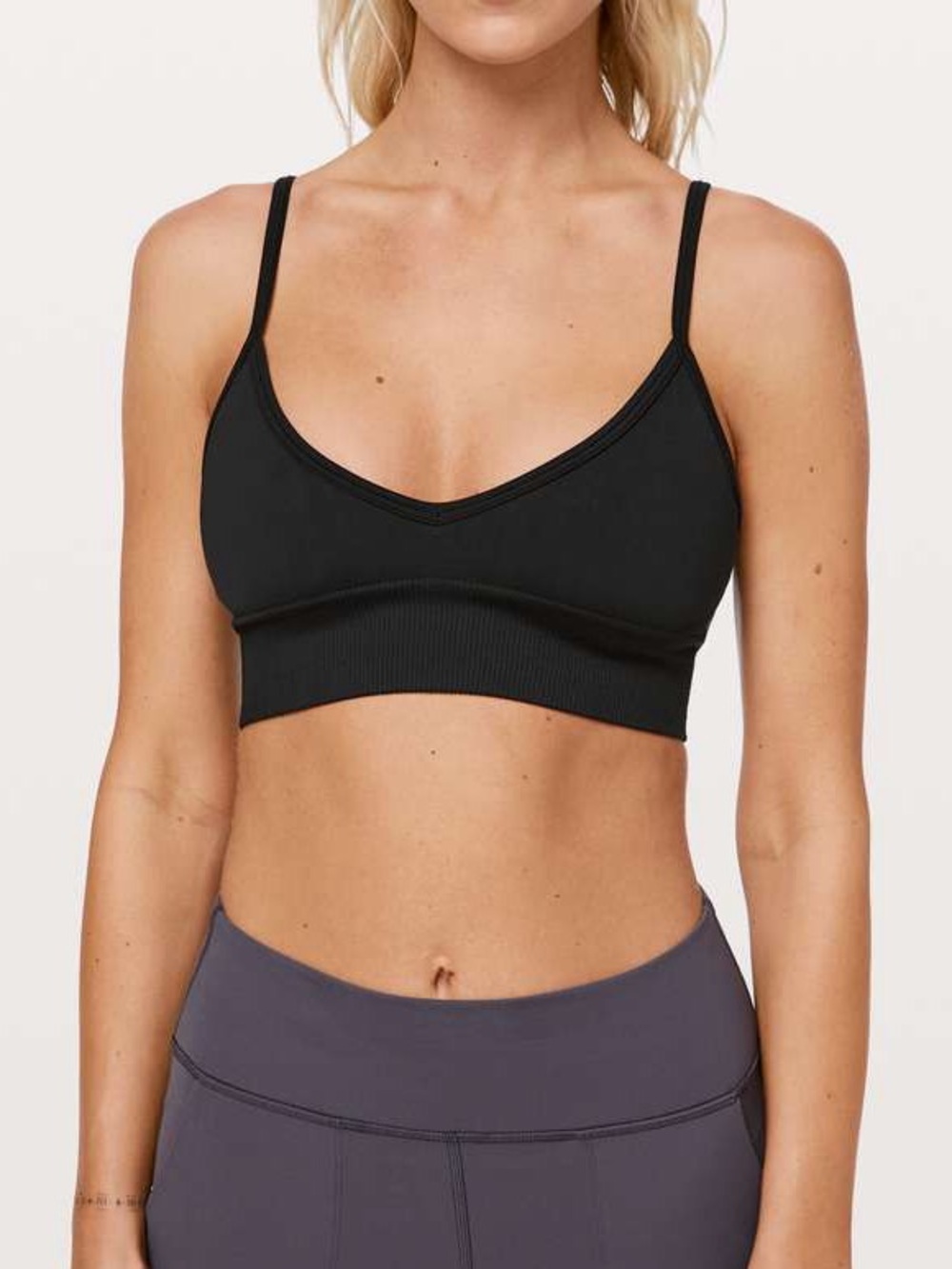 Lululemon Ebb To Street Bra II in Black